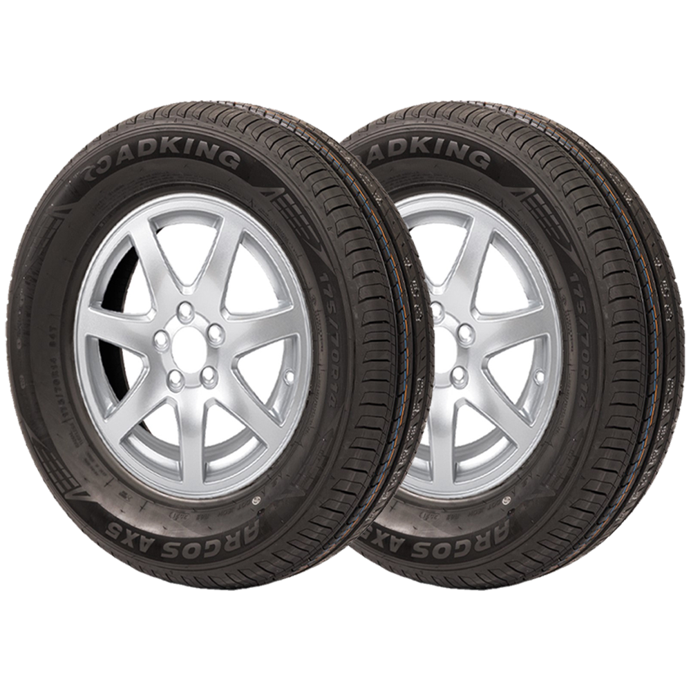 Foto 1 | Paquete de 2 Llantas 155/70r14 Roadking Argos Ax5 77t