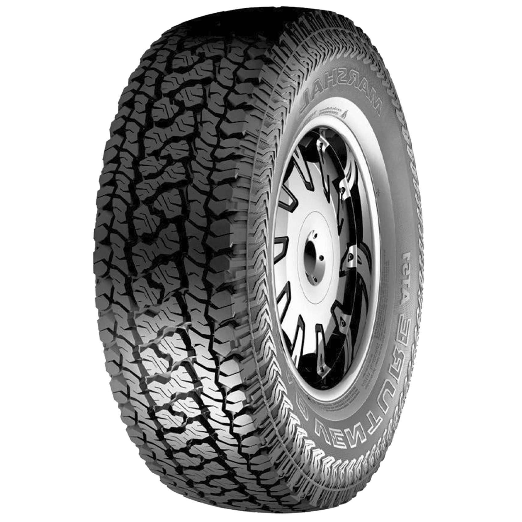 Foto 2 pulgar | Llanta 265/70r17 Lt 10c Marshal At51 121/118r