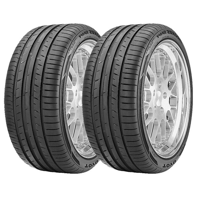 Paquete de 2 Llantas  Toyo Proxes Sport 100y 245/45r18 $8,168
