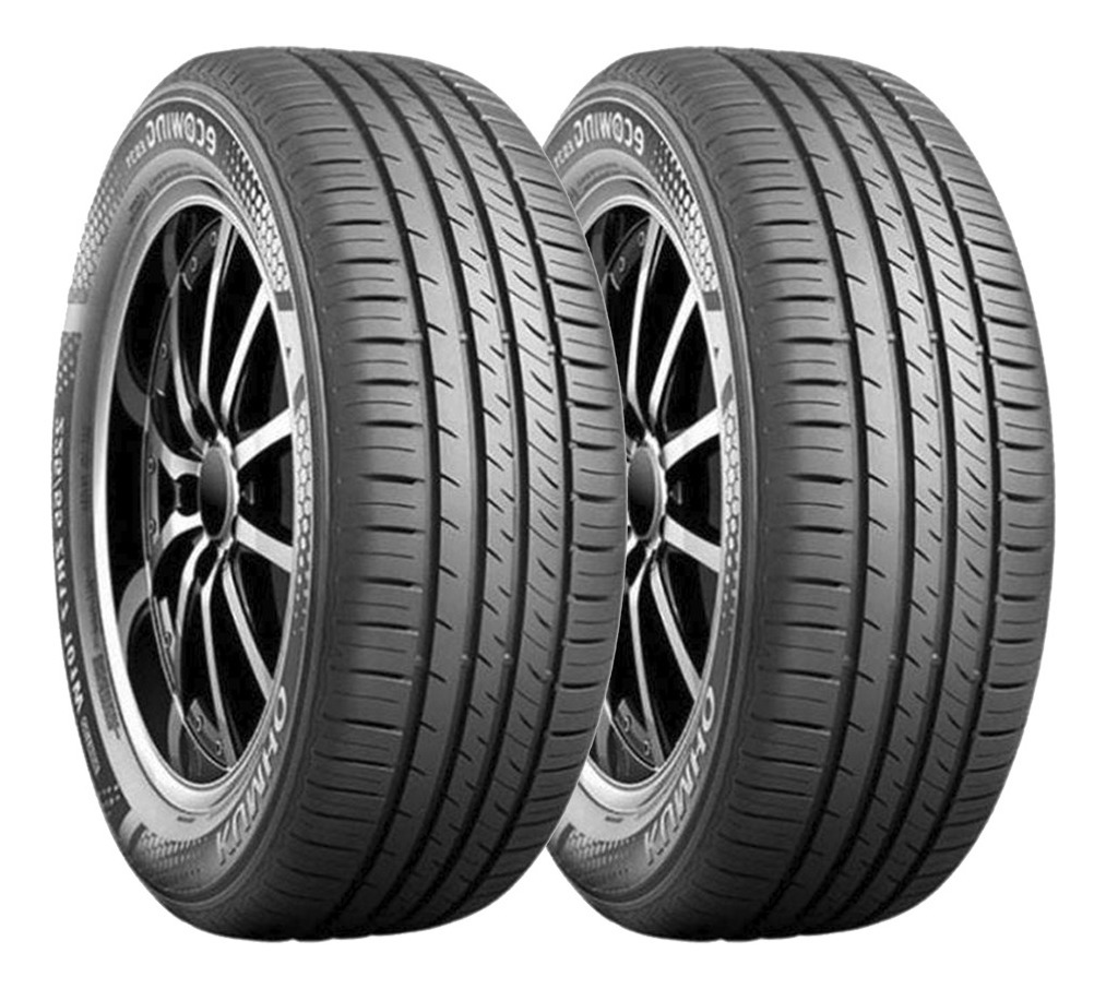 Foto 2 pulgar | Paquete de 2 Llantas 185/60r14 Kumho Ecowing Es31 82t
