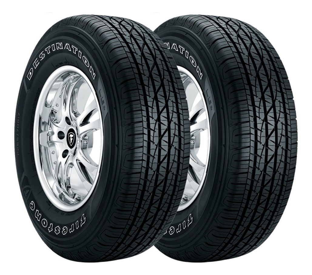 Foto 2 pulgar | Paquete de 2 Llantas 225/60r17 Firestone Destination Le2 99t