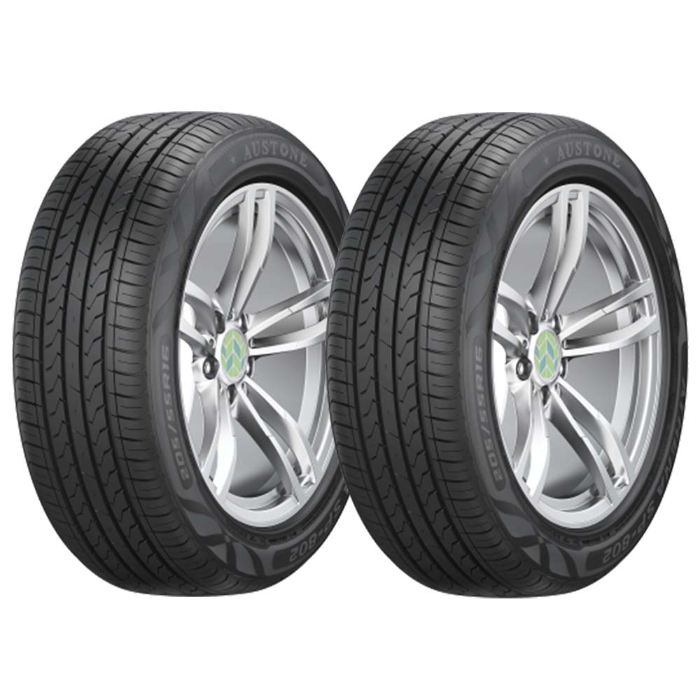 Paquete de 2 Llantas Austone Sp-802 87v 195/55r16
