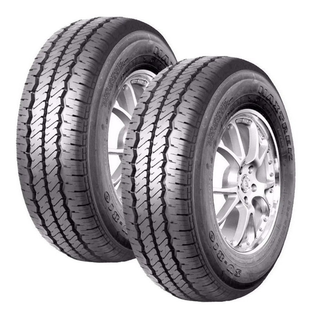 Foto 2 pulgar | Paquete De 2 Llantas  Maxtrek Su-810 99/96s 195/70r15c 8c