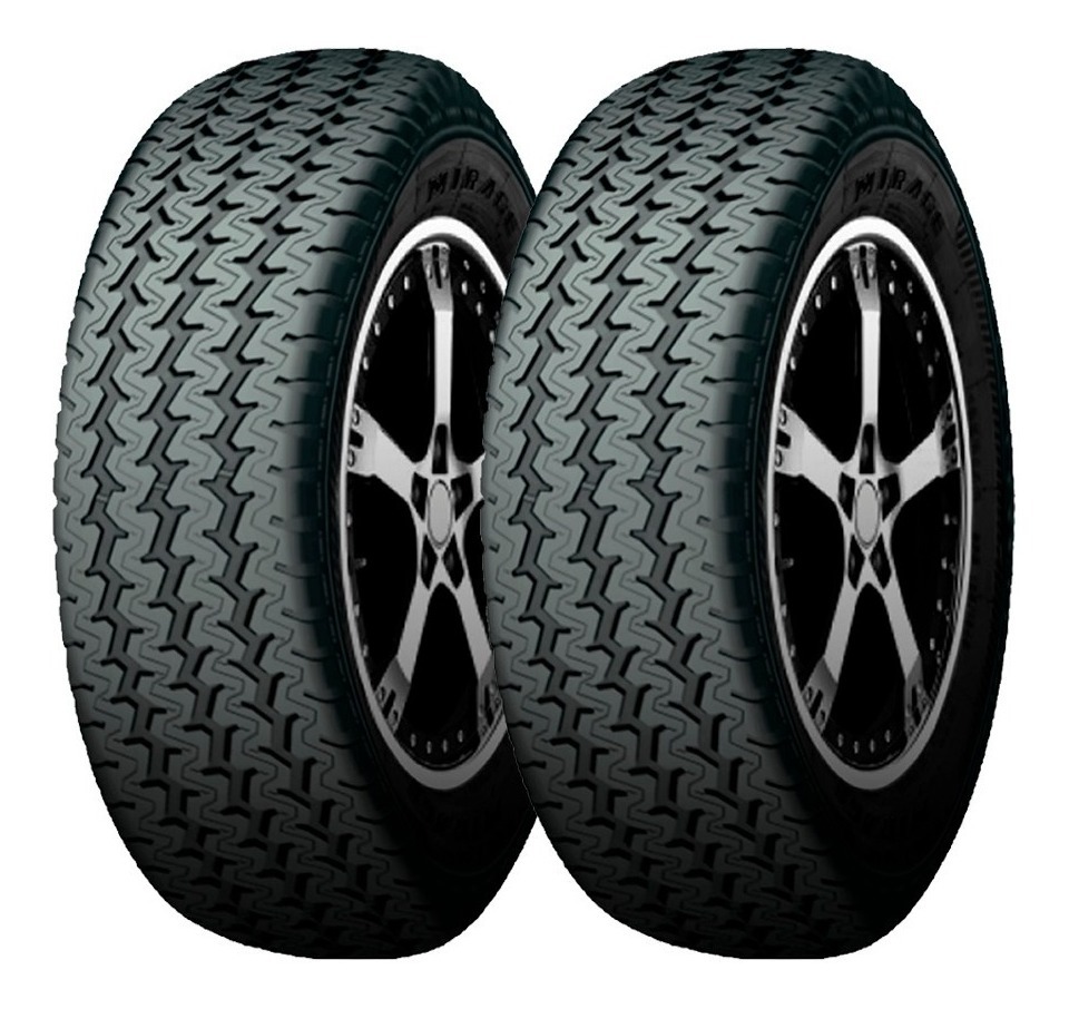 Paquete De 2 Llantas Mirage Mr300 106r 195r14 C 8pr