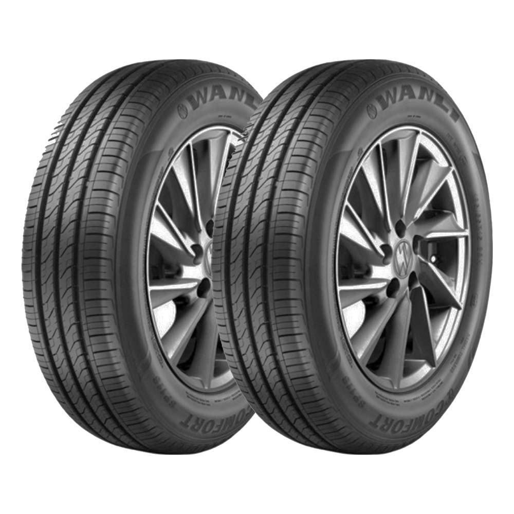 Paquete de 2 Llantas 175/60r13 Wanli Sp118 77t