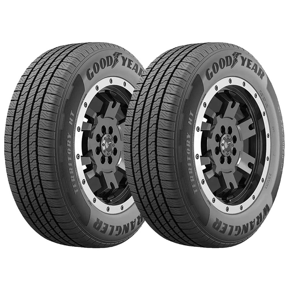Foto 1 | Paquete de 2 Llantas Goodyear Wrangler Territory Ht 91v 205/55r17