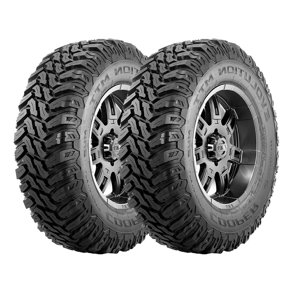 Foto 1 | Paquete de 2 Llantas Cooper Evolution Mtt Mud 123q 265/75r16 Lt