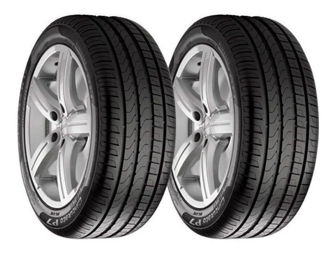 Paquete de 2 Llantas 195/55r15 Pirelli Cinturato P7 85h $5,471
