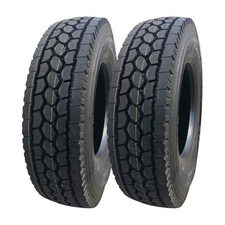 Foto 1 | Paquete De 2 Llantas Taitong Hs208 144l 295/75r22.5