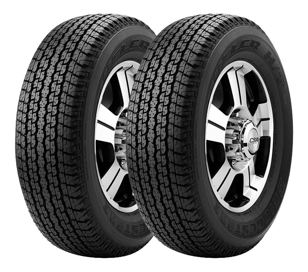 Foto 2 pulgar | Paquete de 2 Llantas 205-r16 Bridgestone Dueler H/t 840 110r