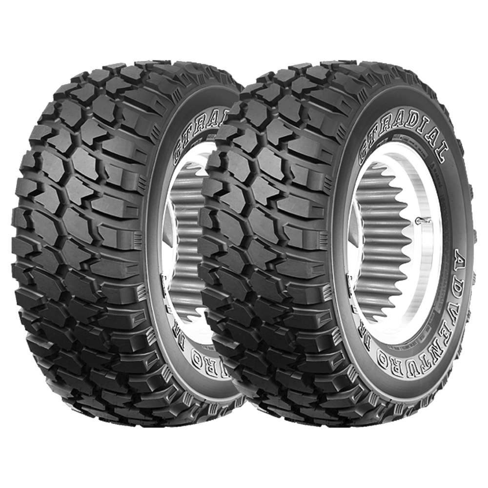 Paquete de 2 Llantas 245/75r16 Lt  Gt Radial Adventuro M/T 116q
