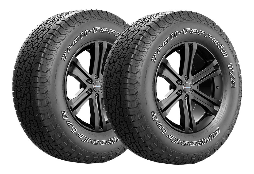 Paquete de 2 Llantas 265/70r17  Bf Goodrich Trail Terrain 115t