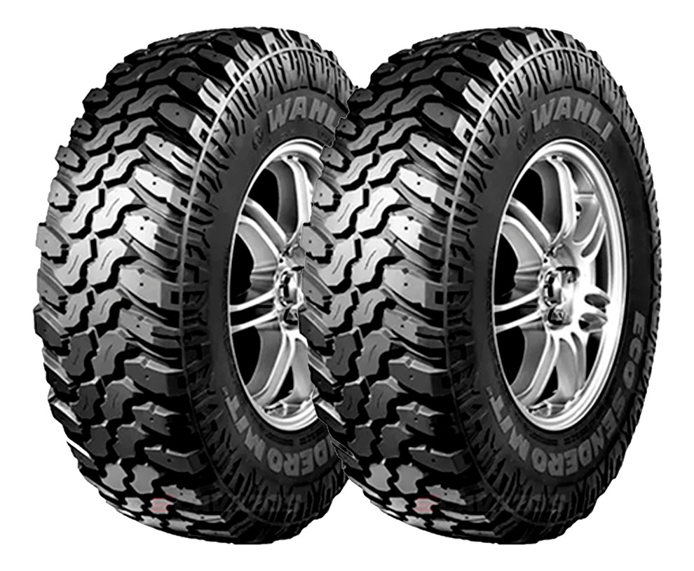 Paquete de 2 Llantas 265/75r16 Lt Wanli M105 M/t 120