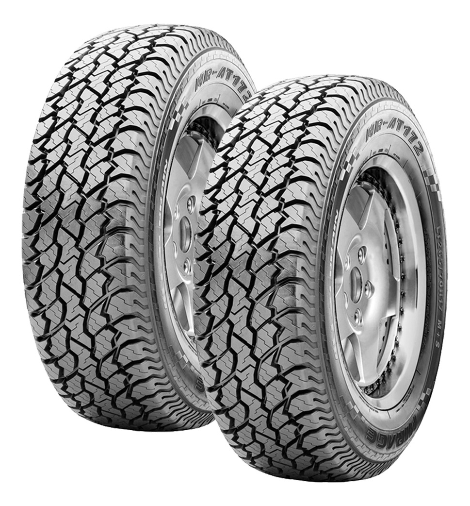 Paquete De 2 Llantas 235/70r16 Mirage Mr At172 106t