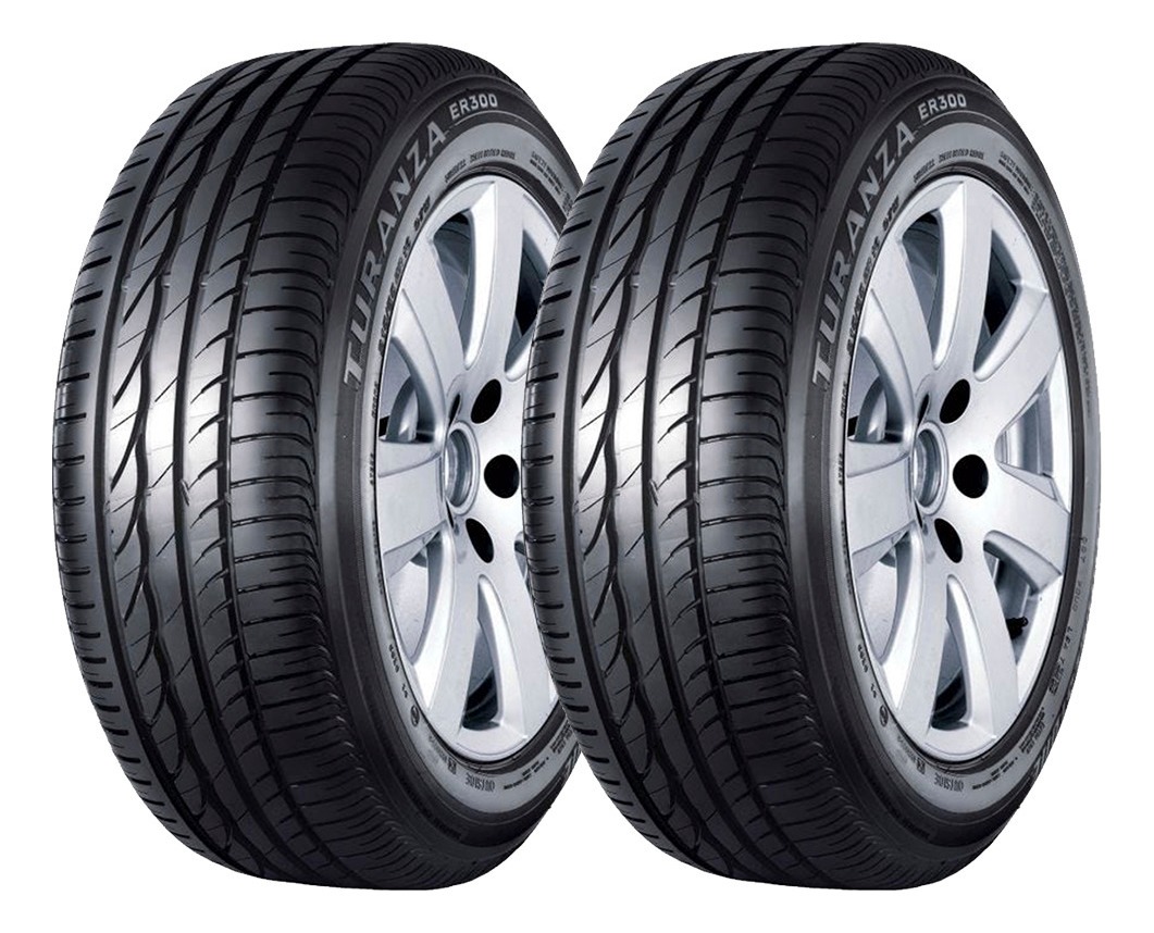 Foto 2 pulgar | Paquete de 2 Llantas Bridgestone Turanza Er300 95v 215/60r16