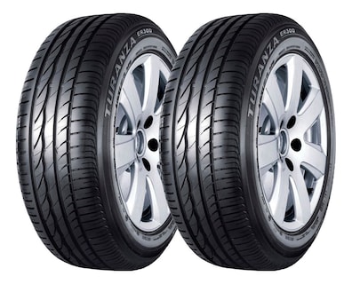 Foto 1 | Paquete de 2 Llantas Bridgestone Turanza Er300 95v 215/60r16