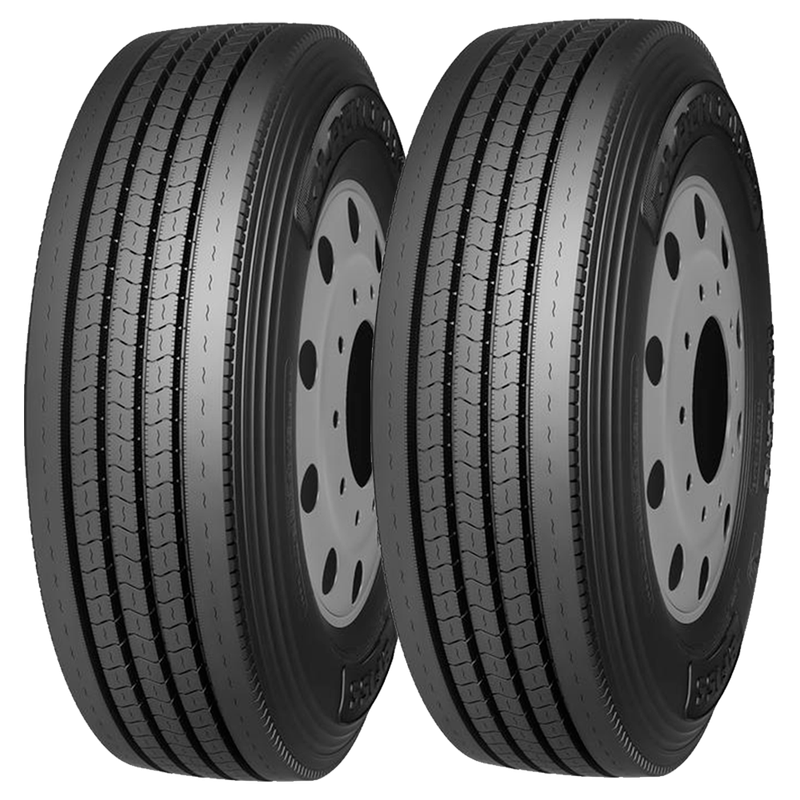 Foto 2 pulgar | Paquete De 2 Llantas Eudemon Uf118 147l 285/75r24.5