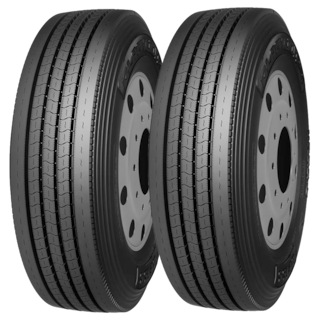 Foto 1 | Paquete De 2 Llantas Eudemon Uf118 147l 285/75r24.5