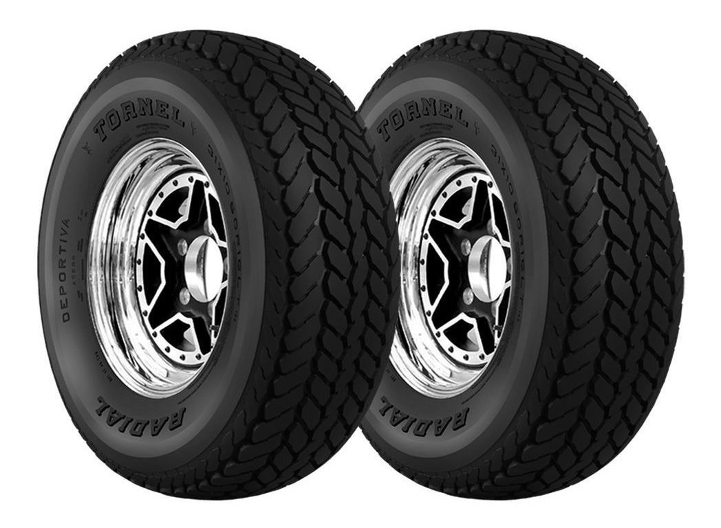 Paquete de 2 Llantas 215/70r14 Tornel Deportiva 96s