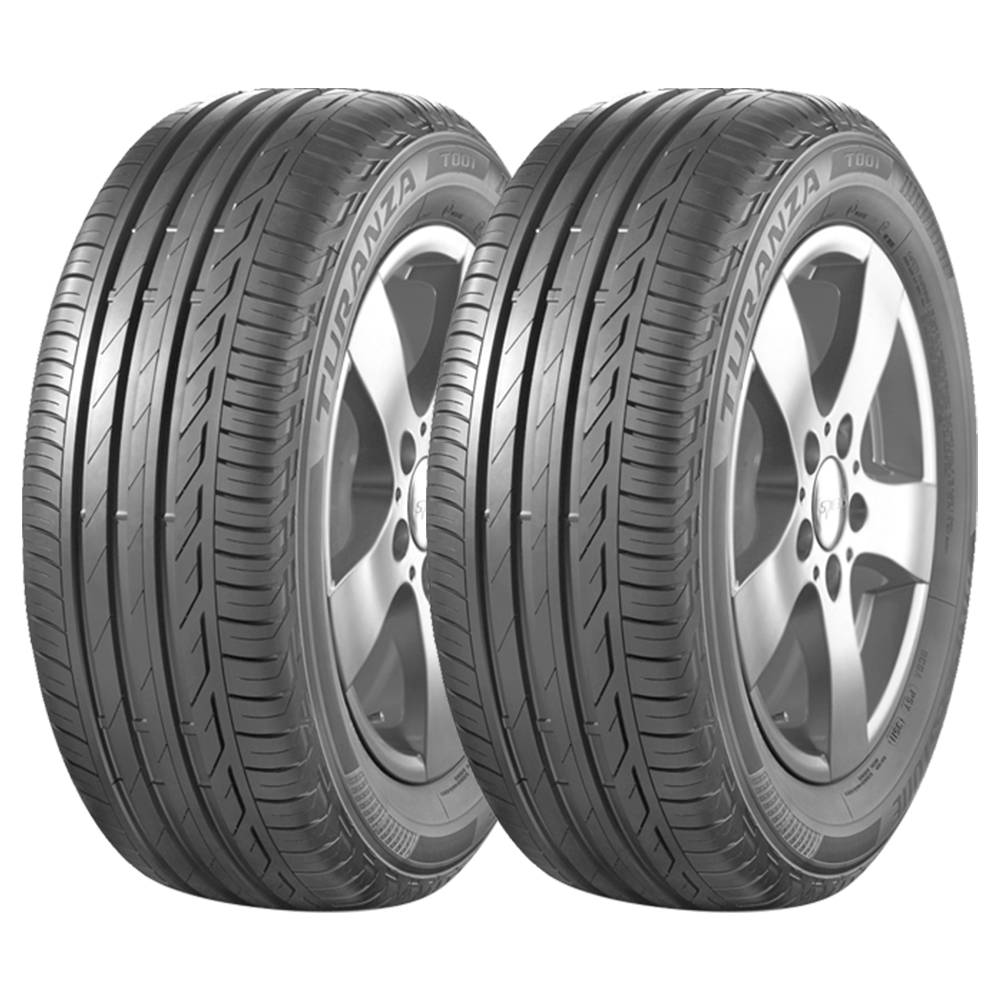 Foto 2 pulgar | Paquete de 2 Llantas Bridgestone Turanza T001 90v 215/45r16