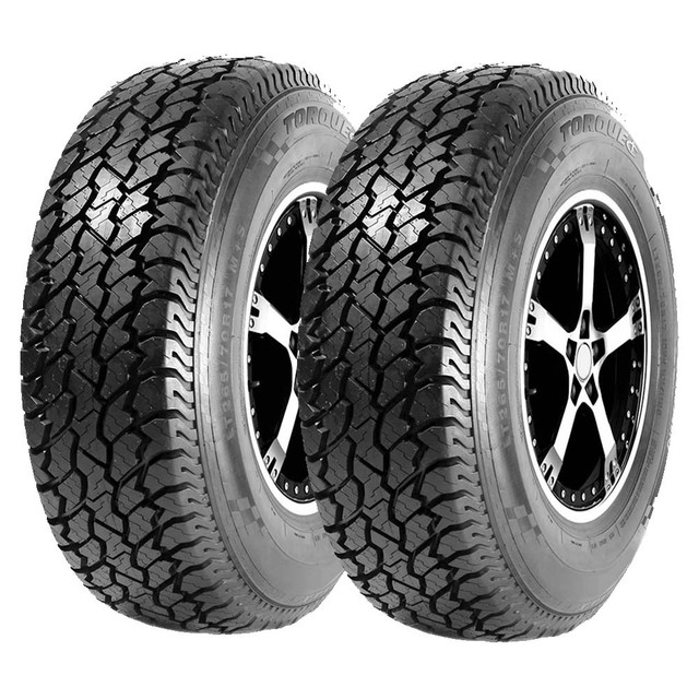 Paquete De 2 Llantas Torque Tq-at701 116s 265/75r16