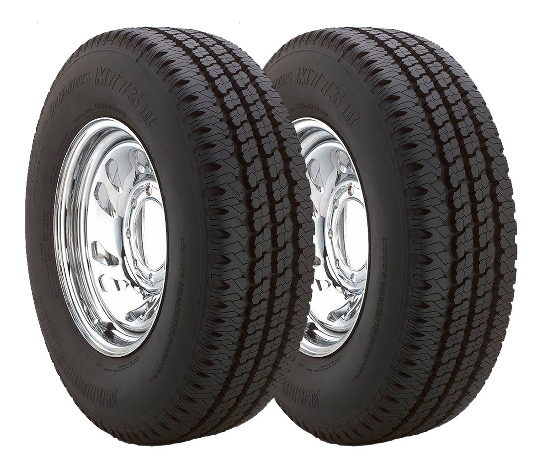 Foto 2 pulgar | Paquete de 2 Llantas Bridgestone M773 101r 215/75r14