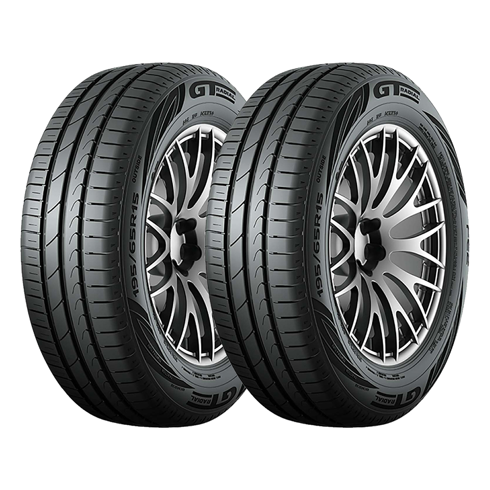 Foto 2 pulgar | Paquete de 2 Llantas 185/65r15 Gt Radial Fe2 88h