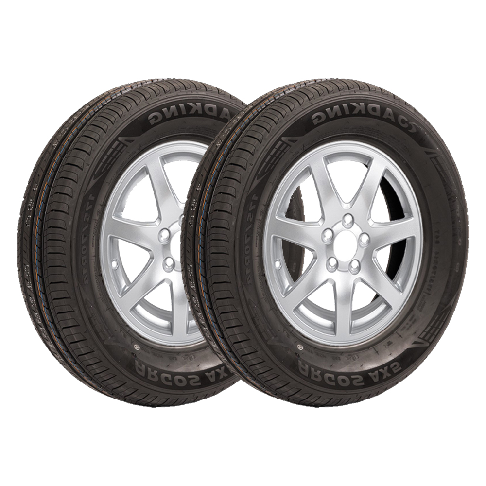 Foto 2 pulgar | Paquete De 2 Llantas 205/70r14 Roadking Argos Ax5 95t