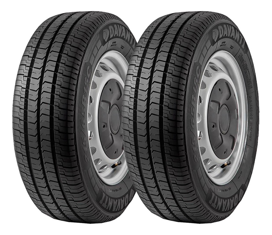 Foto 2 pulgar | Paquete De 2 Llantas 195/70r15 C Davanti  Dx440 104r