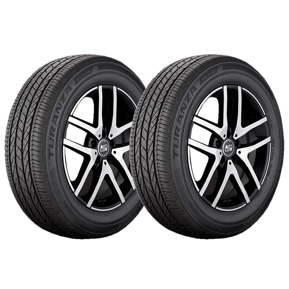 Foto 2 pulgar | Paquete de 2 Llantas Bridgestone Turanza El440 89v 215/45r18