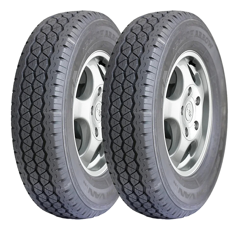 Foto 2 pulgar | Paquete de 2 Llantas 195r15 Lt 8pr Blackarrow V62 104r