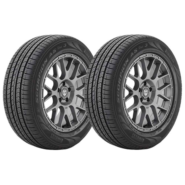 Paquete de 2 Llantas 245/60r18 Pirelli Scorpion All Season Plus 3 105h $9,887