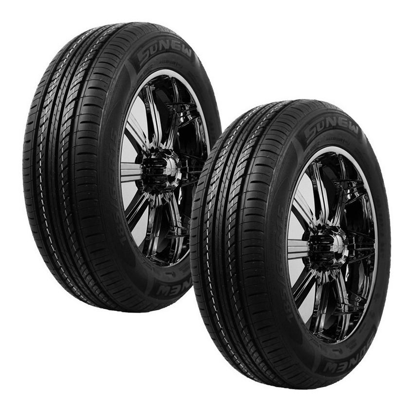 Foto 2 pulgar | Paquete de 2 Llantas Sunew Greenpower S1 86t 205/60r13