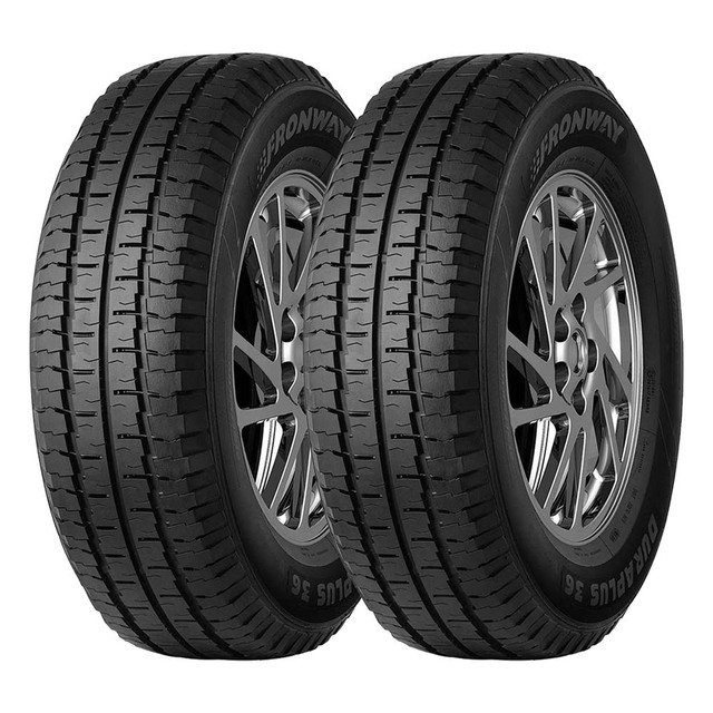 Foto 2 pulgar | Paquete de 2 Llantas Fronway Duraplus 36 105r 195/75r16c