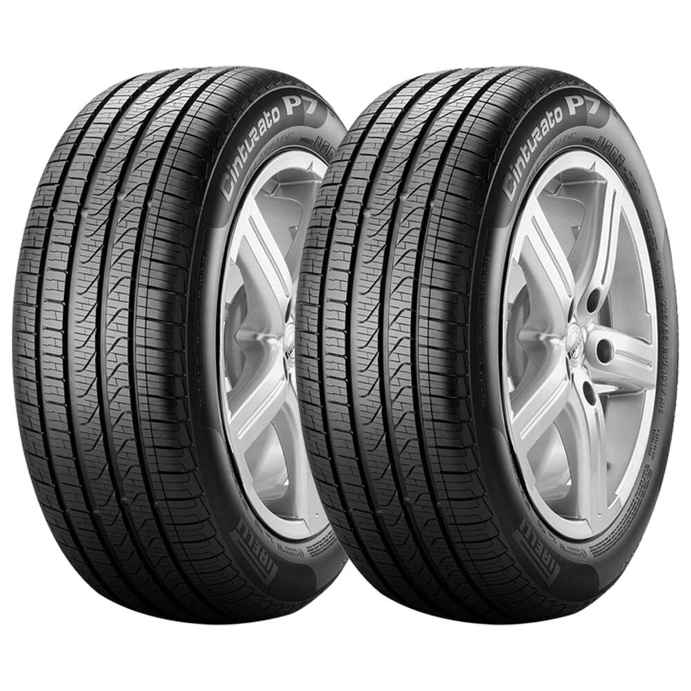 Paquete de 2 Llantas 225/40r18 Xl Pirelli Cinturato P7 As 92h $5,696