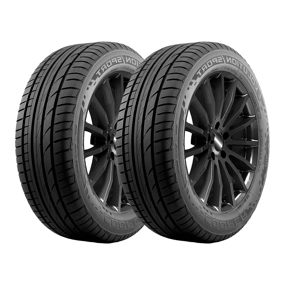 Foto 2 pulgar | Paquete de 2 Llantas Cooper Evolution Sport 91h 215/45r17