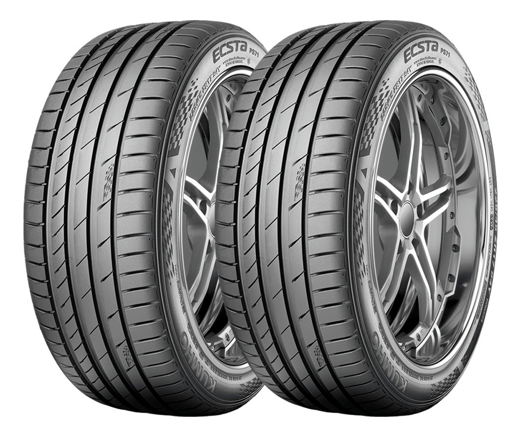 Foto 2 pulgar | Paquete De 2 Llantas Kumho Ecsta Ps71 96y 245/45rf18