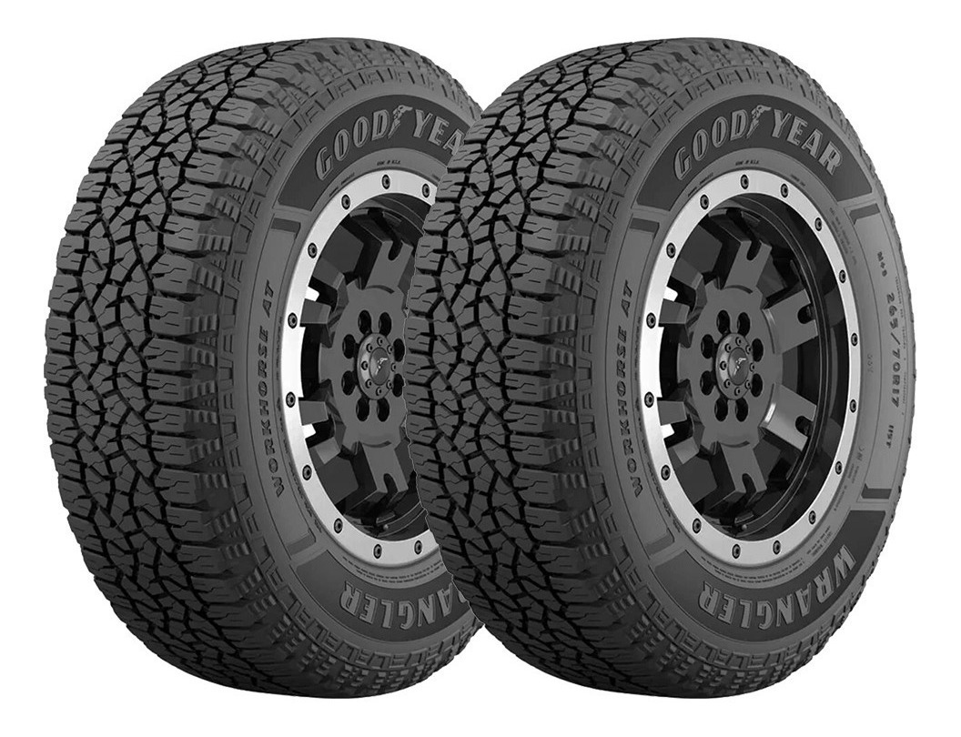 2 Llantas Goodyear Wrangler Workhorse At 109t 235/70r16