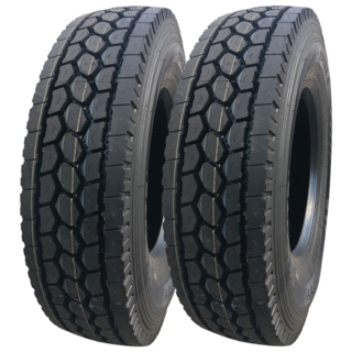 Foto 1 | Paquete de 2 Llantas 285/75r24.5 Eudemon Ud120 144