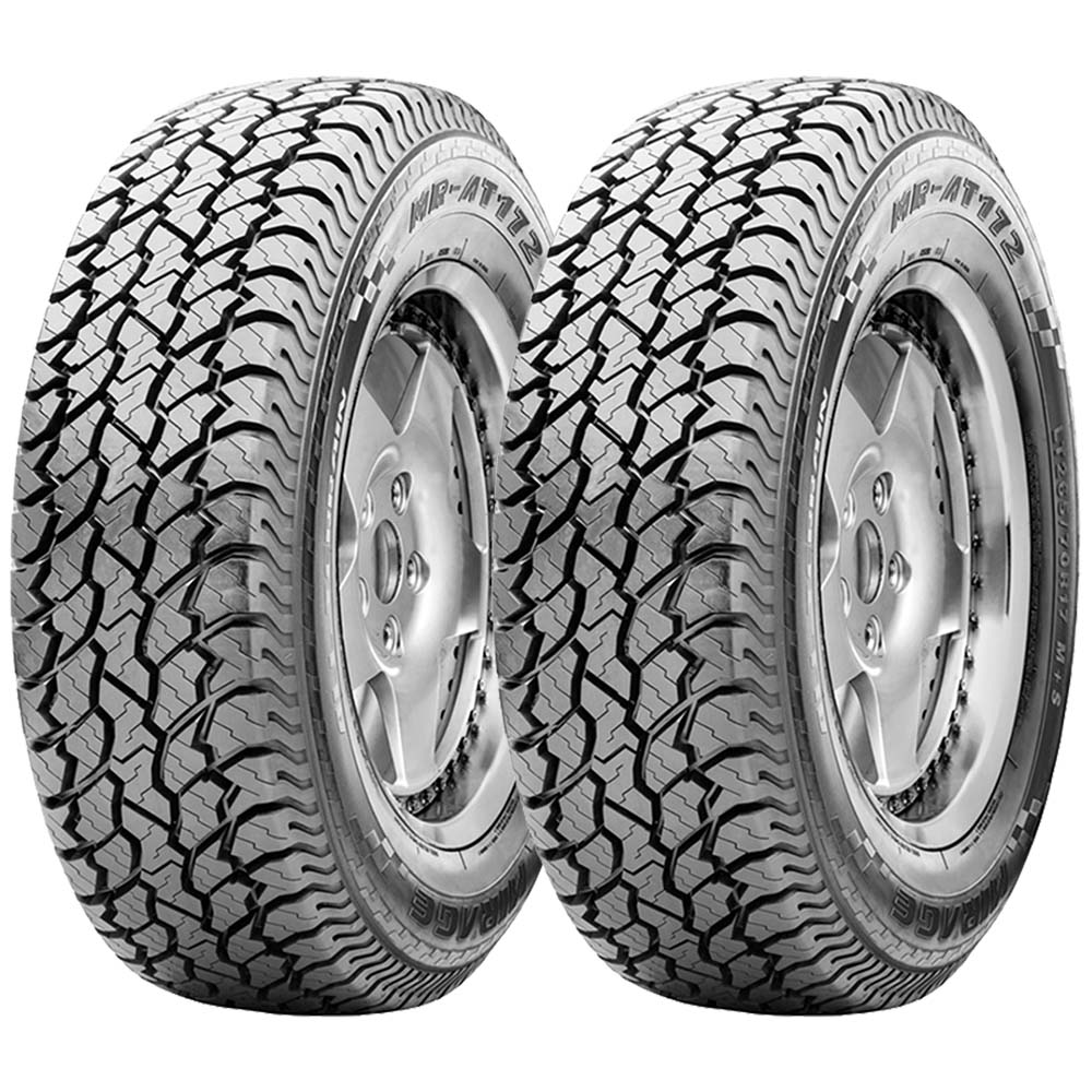 2 Llantas Mirage Mr-at172 123/120r 265/75r16 Lt 10c