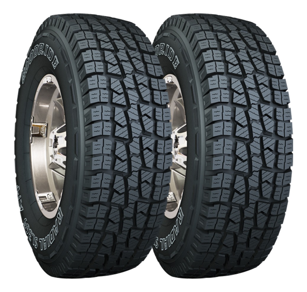 Paquete de 2 Llantas Goodride Sl369 120q 235/85r16 Lt