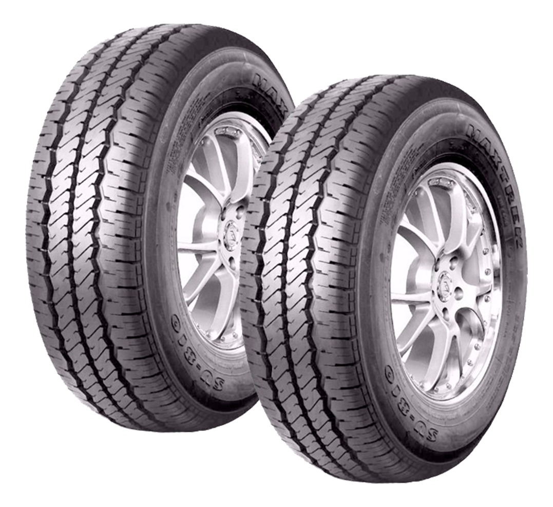 Paquete de 2 Llantas Maxtrek Su-810 112h 225/70r15c 8c