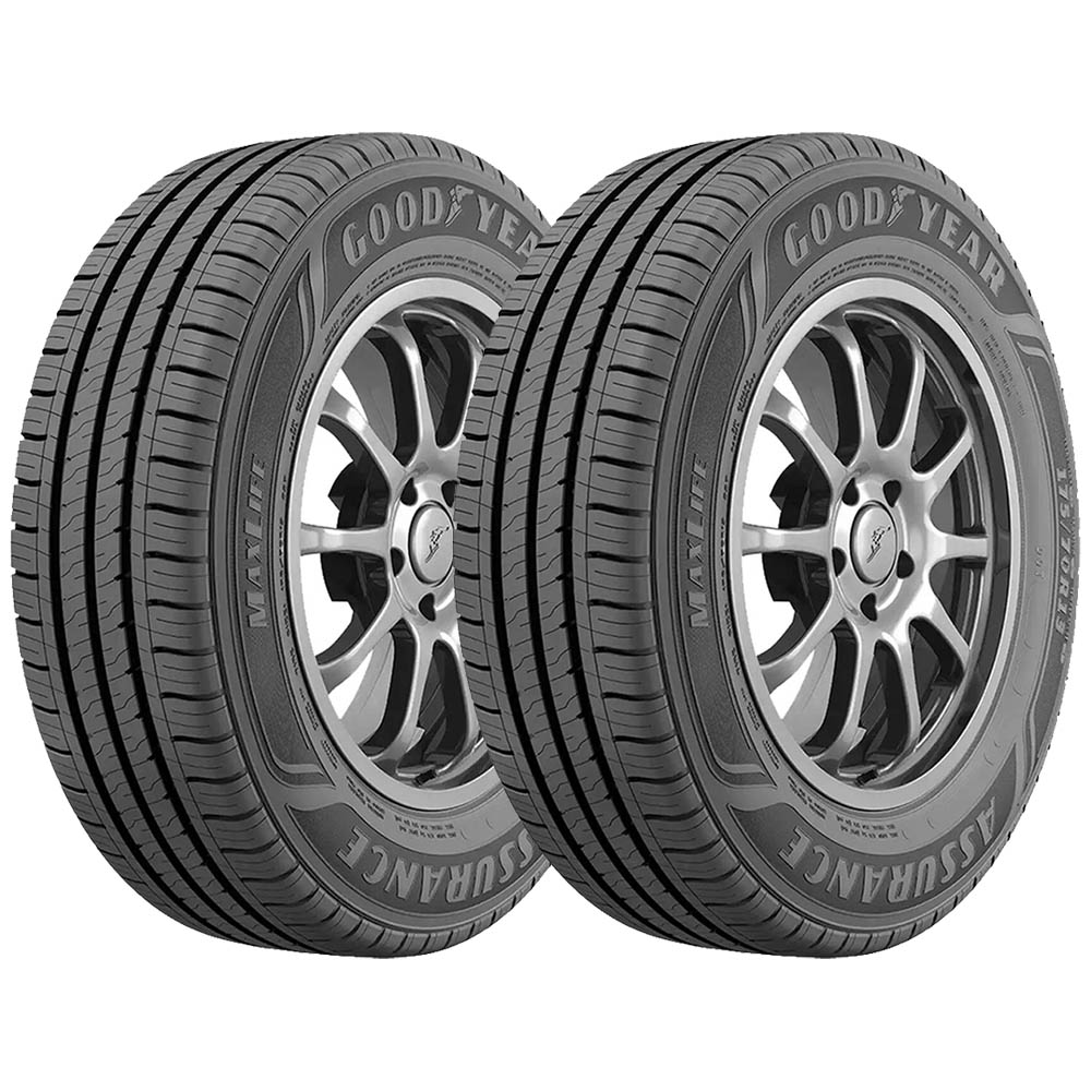 Foto 2 pulgar | Paquete de 2 Llantas Goodyear Assurance Maxlife 99v 225/55r19