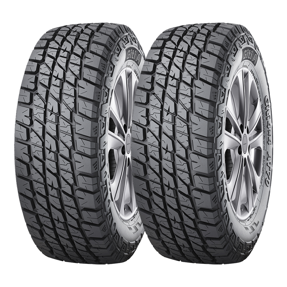Foto 2 pulgar | Paquete de 2 Llantas 265/60r18 Giti Giti 4x4 At70 114t