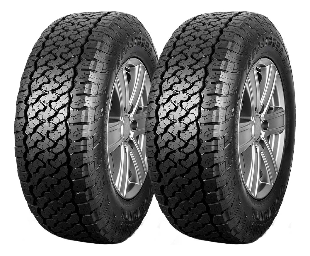 Foto 2 pulgar | Paquete de 2 Llantas 225/75r16 Lt 10pr Davanti Terratoura A/t 115s
