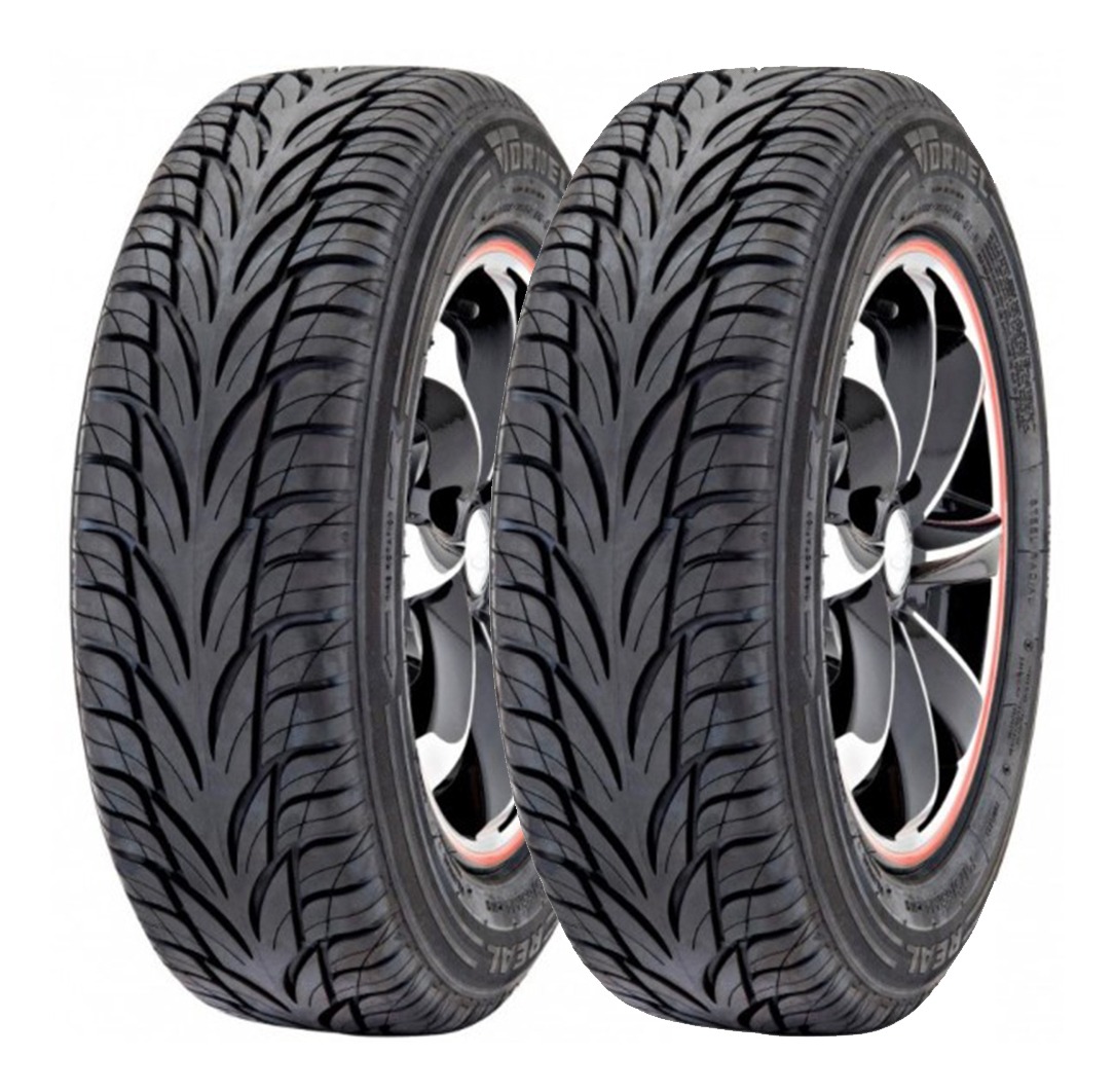 Paquete de 2 Llantas 205/65r15 Tornel Real 92v