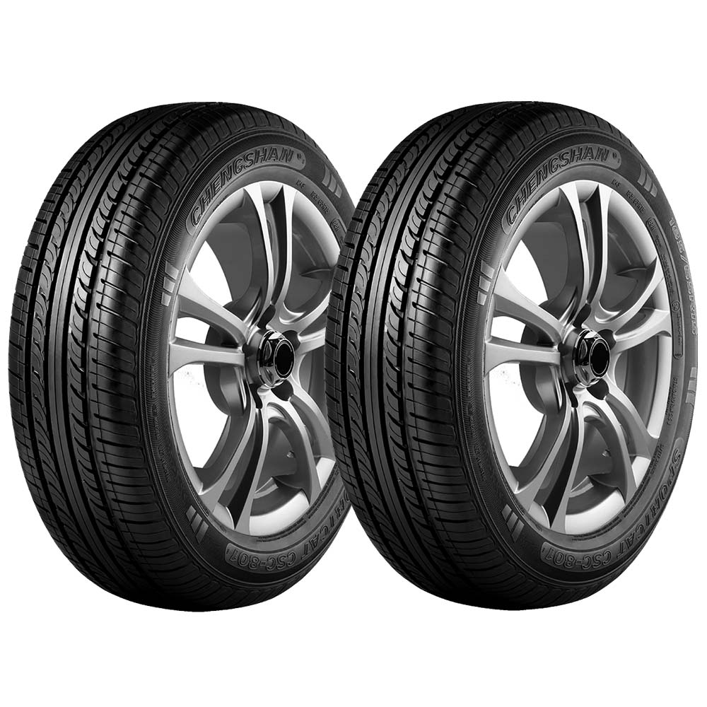 Foto 2 pulgar | Paquete de 2 Llantas 155/70r13 Chengshan Csc-801 75t