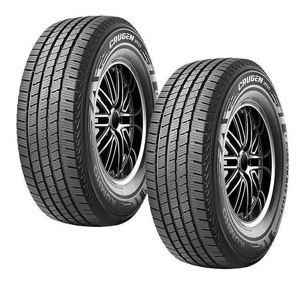 Foto 2 pulgar | Paquete De 2 Llantas Kumho Crugen Ht51 113t 265/70r17