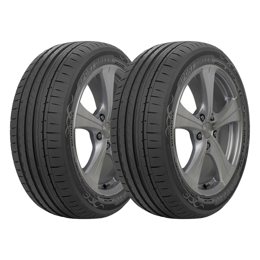 Paquete De 2 Llantas 225/30zr20 Atlas Sport Green 85w