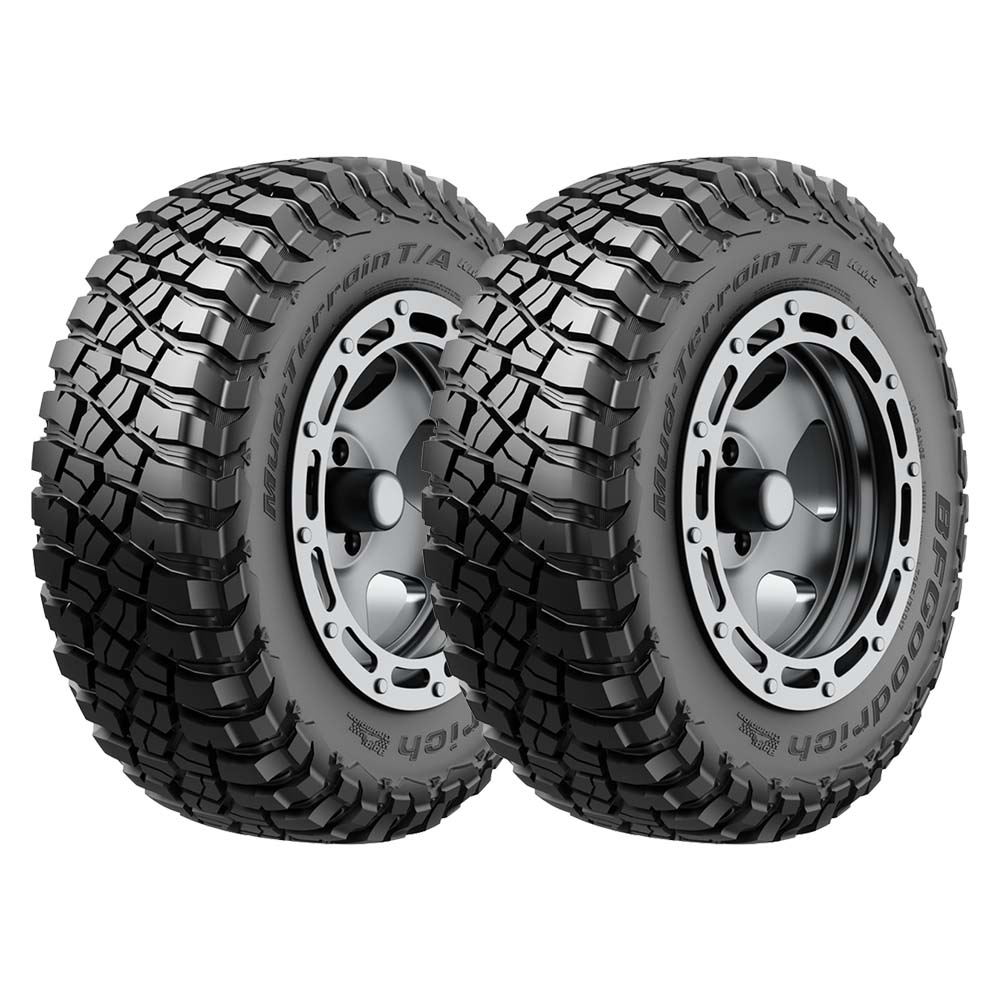 Foto 2 pulgar | 2 Llantas 35x12.50r17lt Bf Goodrich Mud Terrain Ta Km3 121q